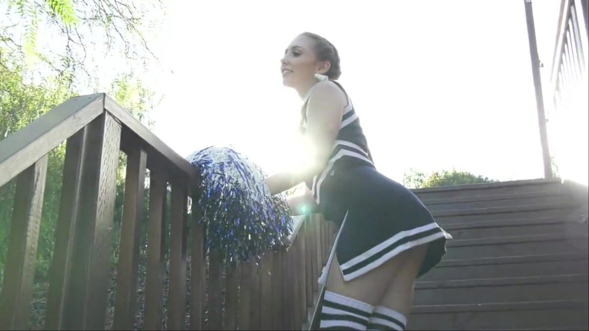 Cheerleader Teen Arietta Adams Ask A Black Team To Destroy Her Face